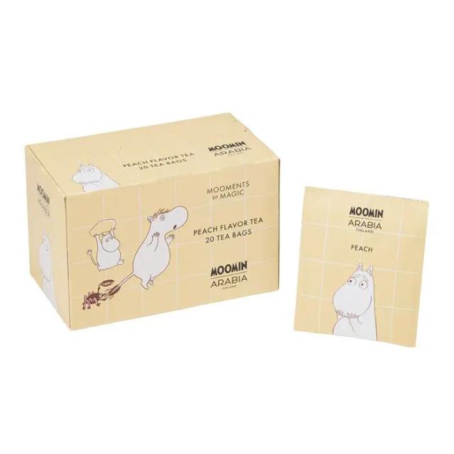 ムーミン アラビア フレーバーティーバッグ ピーチ 3個セット 送料無料-2