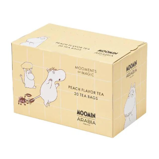 ムーミン アラビア フレーバーティーバッグ ピーチ 3個セット 送料無料-3