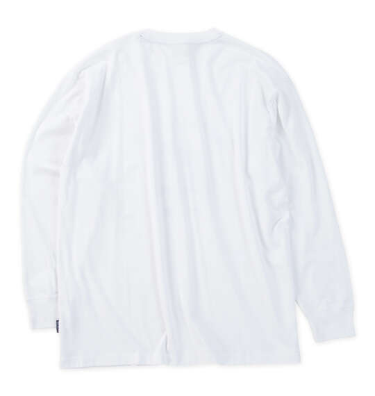 大きいサイズ OUTDOOR PRODUCTS 天竺長袖Tシャツ 3L 4L 5L 6L ホワイト ラッピング可 送料無料 即日発送-1