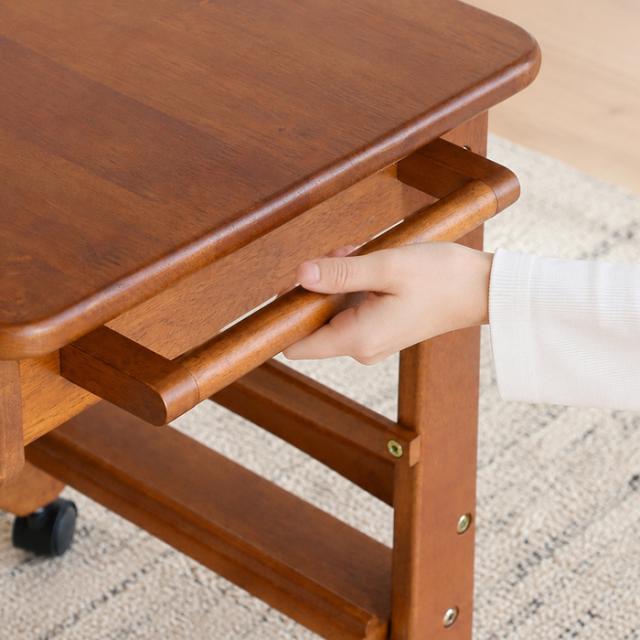 サイドテーブル ライトブラウン　毎日のくつろぎを身軽に整える　SRT 3969 Sorie Side Table　 送料無料 即日発送-10