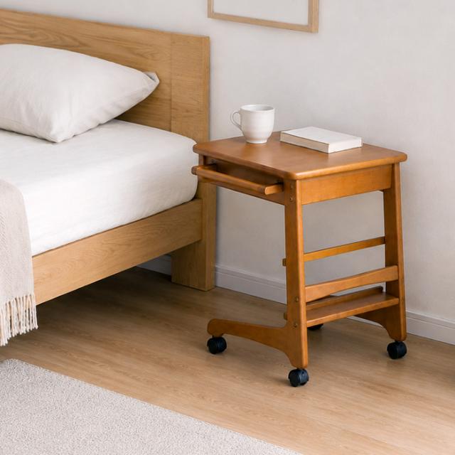 サイドテーブル ライトブラウン　毎日のくつろぎを身軽に整える　SRT 3969 Sorie Side Table　 送料無料 即日発送-15