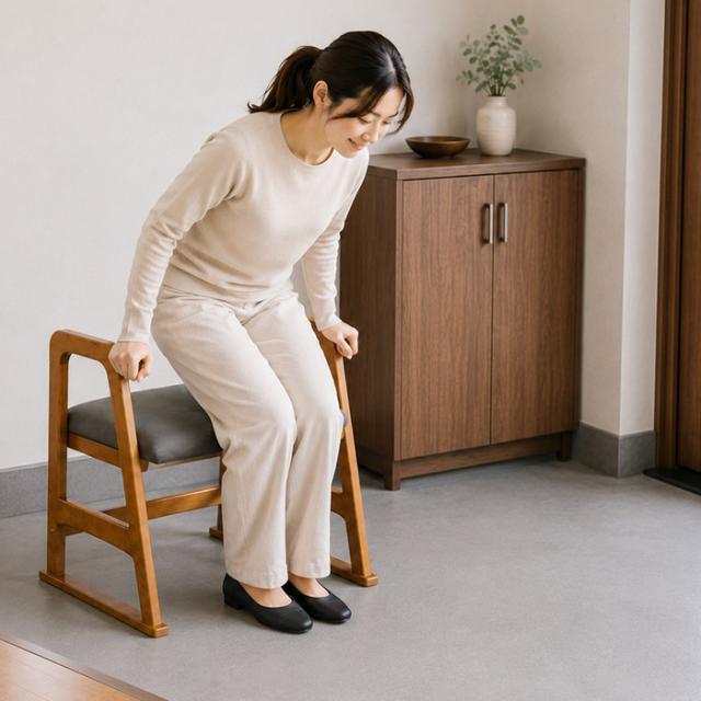 ベンチ 床座から立ち座りまで、暮らしに合わせて使い分けSRS 3966 Sorie Bench 送料無料 即日発送-13
