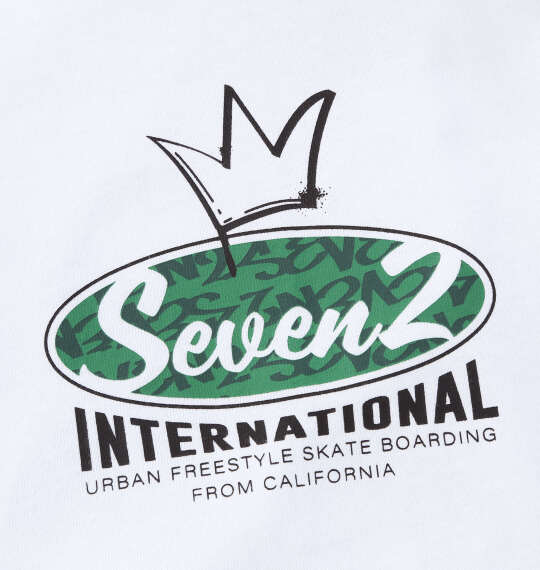 大きいサイズ SEVEN2 天竺長袖Tシャツ 3L 4L 5L 6L ホワイト ラッピング可 送料無料 即日発送-3