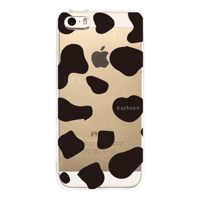 iPhone5 iPhone5s ケース クリア アニマル柄 牛 スマホケース ハード スマホケース ハード 送料無料-1