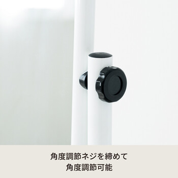 キャスター付パイプスタンドミラー 移動もらくらく 送料無料-15