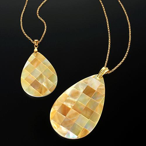 金運貝のペンダント金運のお守りカード付き 送料無料-1