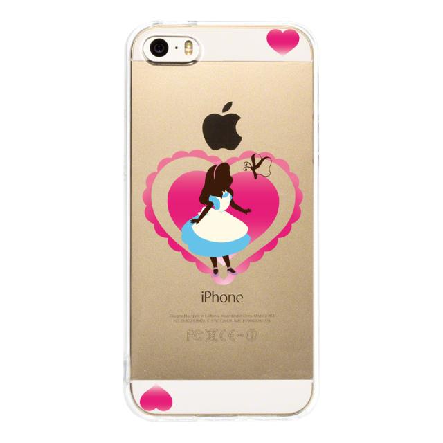iPhone5 iPhone5s ケース クリア 不思議の国のアリス 2 スマホケース ハード スマホケース ハード 送料無料-1