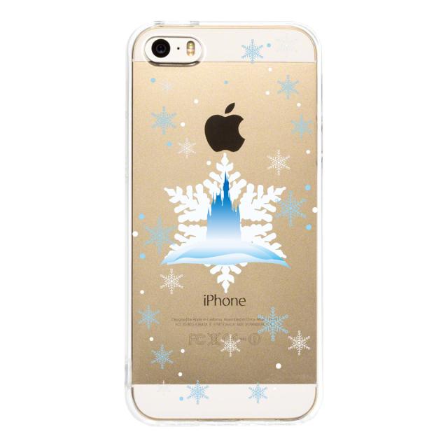 iPhone5 iPhone5s ケース クリア シンデレラ城 スマホケース ハード スマホケース ハード 送料無料-1