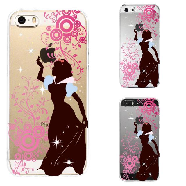iPhone5 iPhone5s ケース クリア 白雪姫 1 スマホケース ハード スマホケース ハード 送料無料-0
