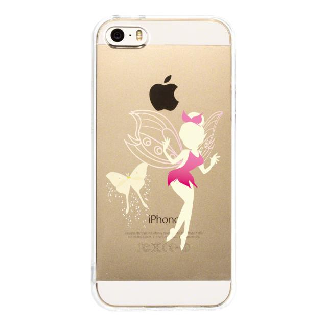 iPhone5 iPhone5s ケース クリア 妖精 3 スマホケース ハード スマホケース ハード 送料無料-1