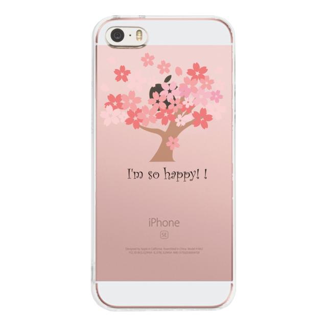 iPhone5 iPhone5s ケース クリア 幸せの木 スマホケース ハード スマホケース ハード 送料無料-1