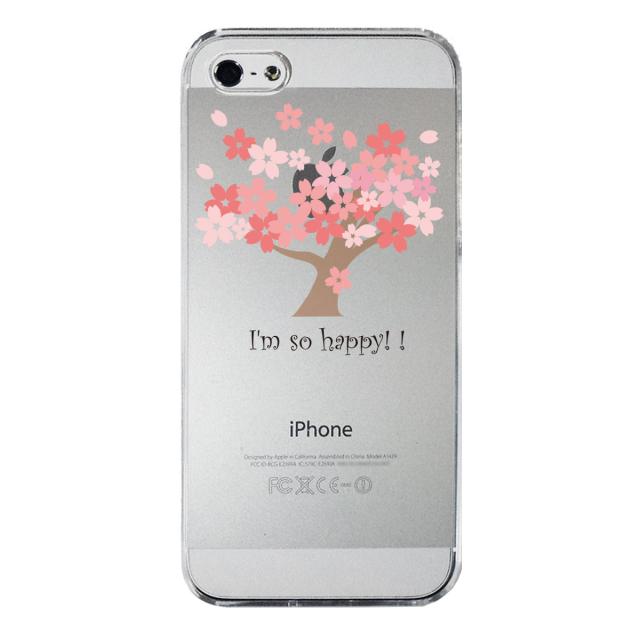 iPhone5 iPhone5s ケース クリア 幸せの木 スマホケース ハード スマホケース ハード 送料無料-3