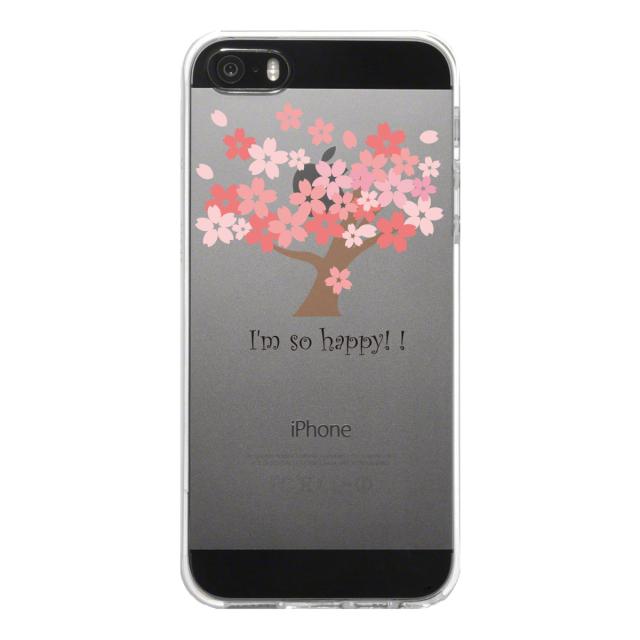 iPhone5 iPhone5s ケース クリア 幸せの木 スマホケース ハード スマホケース ハード 送料無料-4