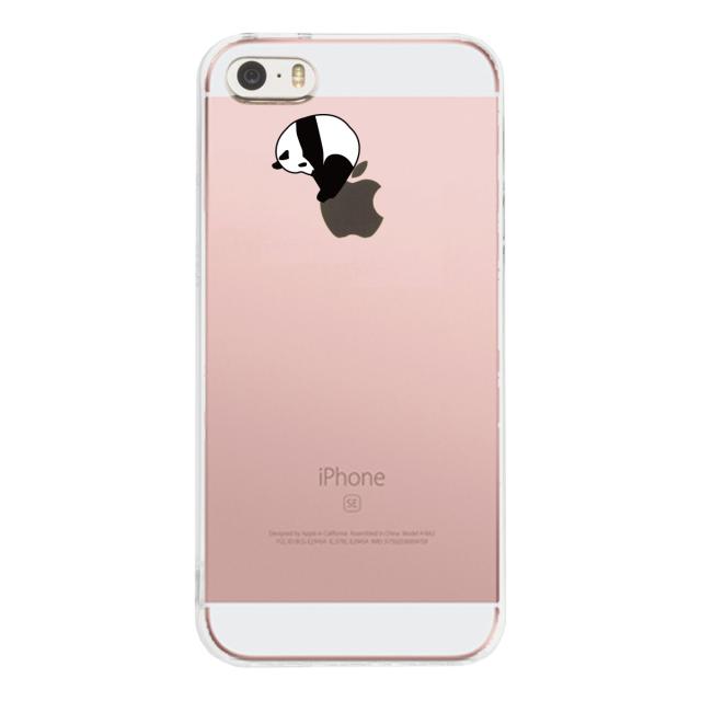 iPhone5 iPhone5s ケース クリア パンダの跳び箱 スマホケース ハード スマホケース ハード 送料無料-1