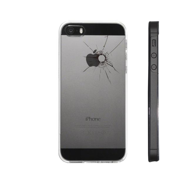iPhone5 iPhone5s ケース クリア 銃の弾痕 スマホケース ハード スマホケース ハード 送料無料-2