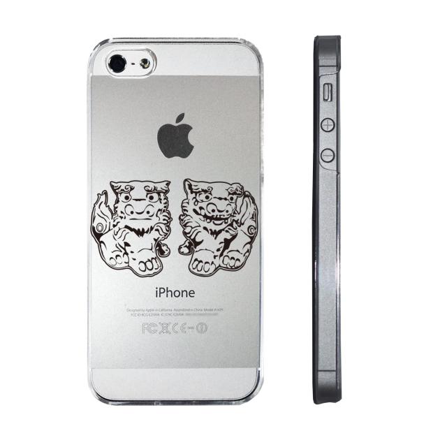 iPhone5 iPhone5s ケース クリア シーサー スマホケース ハード スマホケース ハード 送料無料-1