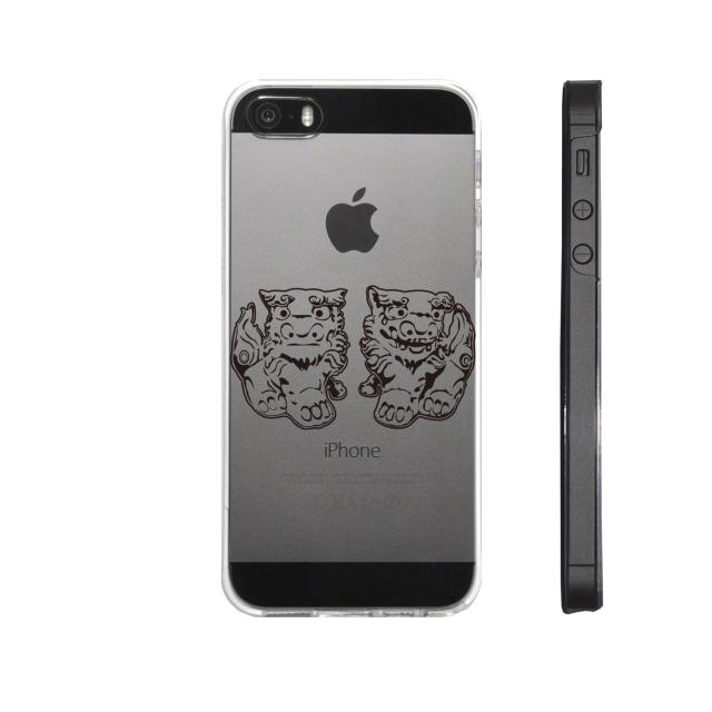 iPhone5 iPhone5s ケース クリア シーサー スマホケース ハード スマホケース ハード 送料無料-2