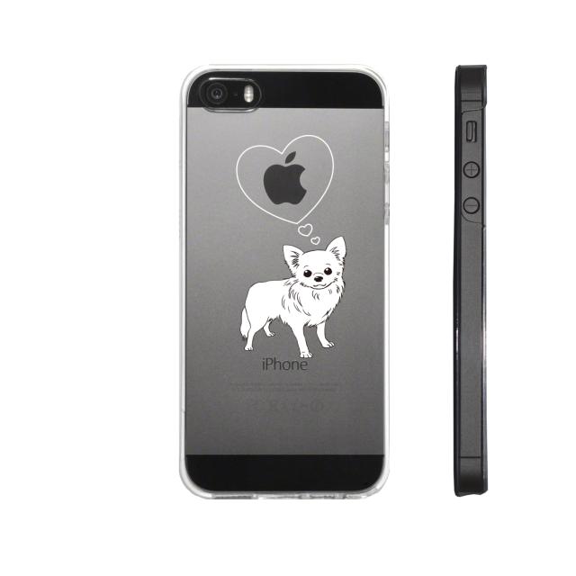 iPhone5 iPhone5s ケース クリア 犬 わんこ チワワ スマホケース ハード スマホケース ハード 送料無料-2