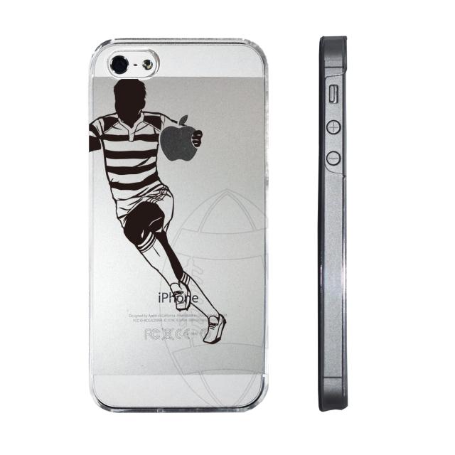 iPhone5 iPhone5s ケース クリア ラグビー スマホケース ハード スマホケース ハード 送料無料-1