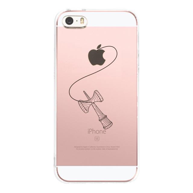 iPhone5 iPhone5s ケース クリア 剣玉２ スマホケース ハード スマホケース ハード 送料無料-1
