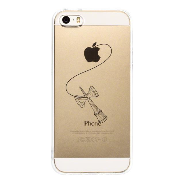 iPhone5 iPhone5s ケース クリア 剣玉２ スマホケース ハード スマホケース ハード 送料無料-2