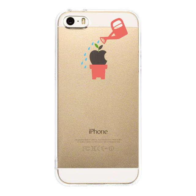 iPhone5 iPhone5s ケース クリア 新芽 スマホケース ハード スマホケース ハード 送料無料-2
