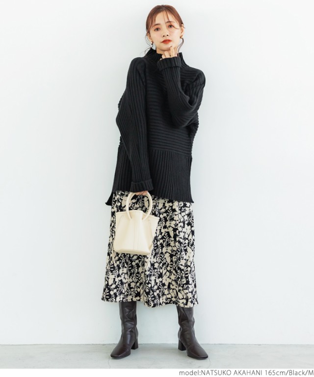 ロングスカート レディース 花柄 フレア ロング丈 アンクル丈 Aライン ウエストゴム メール便不可 22aw coca コカの通販はau PAY  マーケット - coca