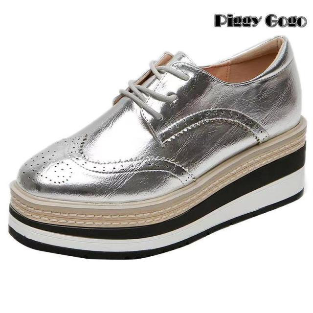 ローファー レディース 学生 厚底 痛くない 紐 大人 厚底ローファー 厚底パンプス 白 歩きやすいスリッポン かわいい スリッポン 黒 エナメル ドレス 6.5cm レースアップ 高級感 おしゃれ