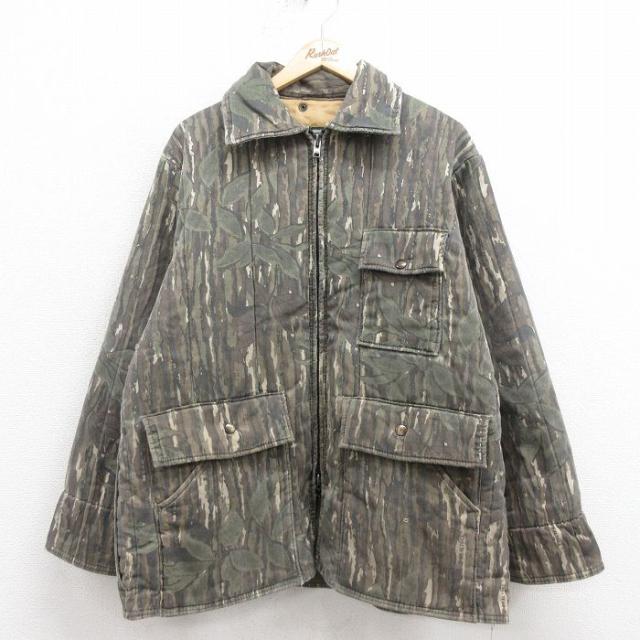 古着 SAFTBAK 長袖 ハンティング ジャケット メンズ 90年代 90s