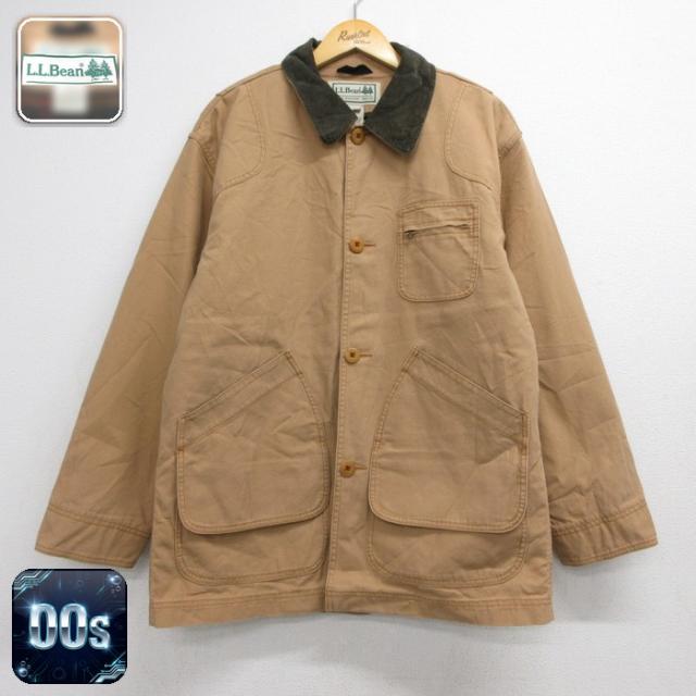 古着 L.L.Bean エルエルビーン 長袖 カバーオール メンズ 00年代 0