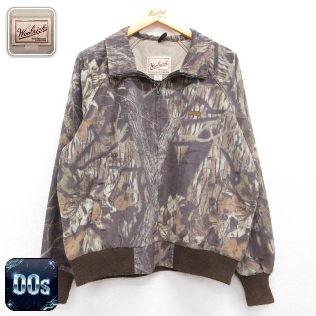 古着 Woolrich 長袖 ナイロン メンズ 00年代 00s ハンティング 