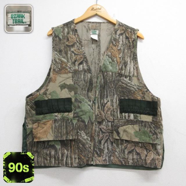 古着 OZARK TRAIL メンズ 90年代 90s ベスト Realtree