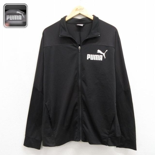 古着 プーマ puma 長袖 ジャージ メンズ ブラック 26jul22 中古