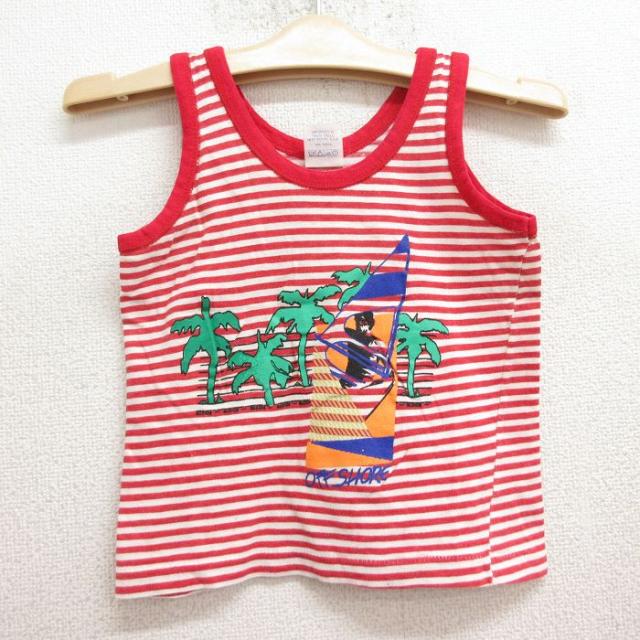 古着 ビンテージ タンクトップ キッズ ボーイズ 子供服 80年代 80s ヨッ