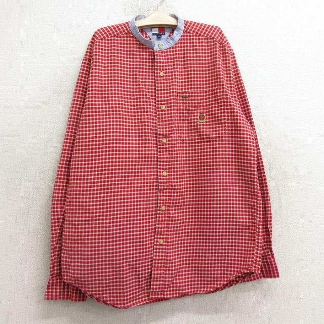 古着 トミーヒルフィガー TOMMY HILFIGER 長袖 ブランド シャツ
