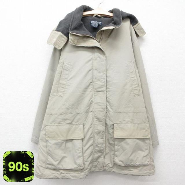 古着 ランズエンド 長袖 ナイロン ジャケット キッズ ボーイズ 子供服 90年