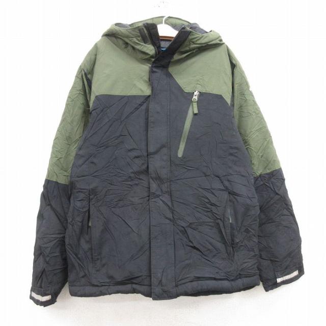 古着 コロンビア COLUMBIA 長袖 ナイロン ジャケット パーカー キッズ