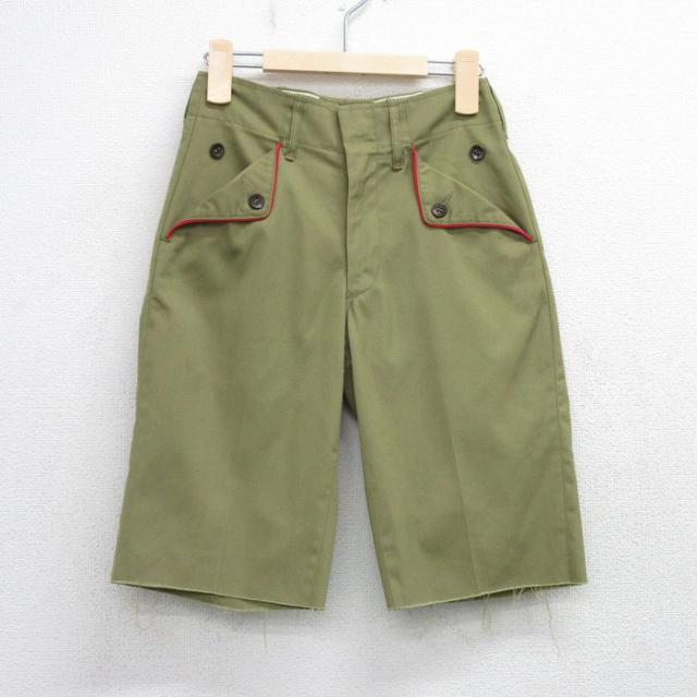古着 ハーフ ボーイスカウト パンツ キッズ ボーイズ 子供服 70年代 70s