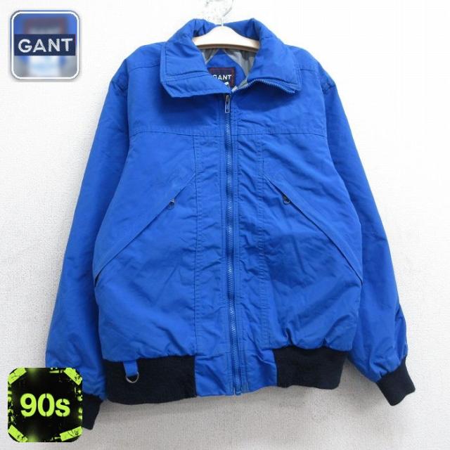 古着 GANT 長袖 ナイロン ジャケット キッズ ボーイズ 子供服 90年代 