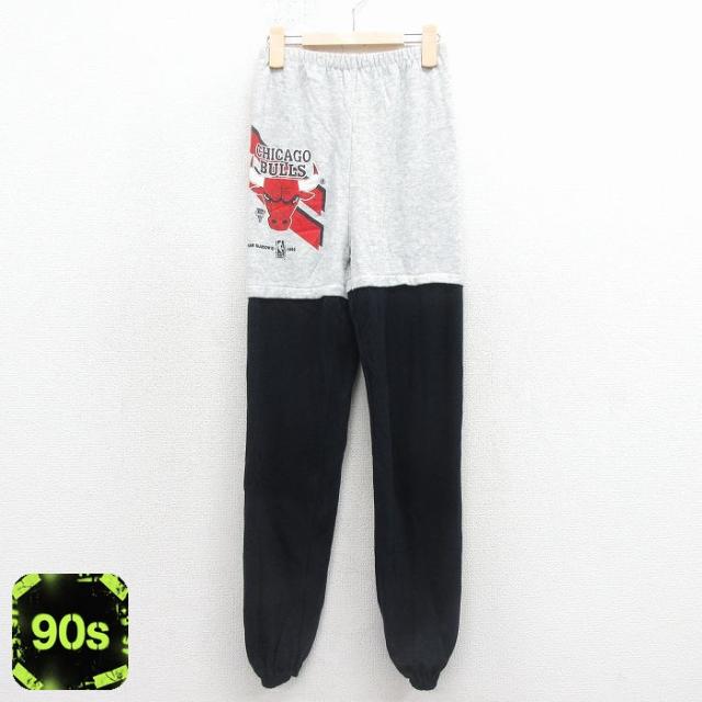 古着 スウェット パンツ キッズ 子供服 90年代 90s NBA シカゴブルズ