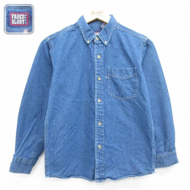 古着 FADED GLORY 長袖 シャツ キッズ 子供服 00年代 00s コ