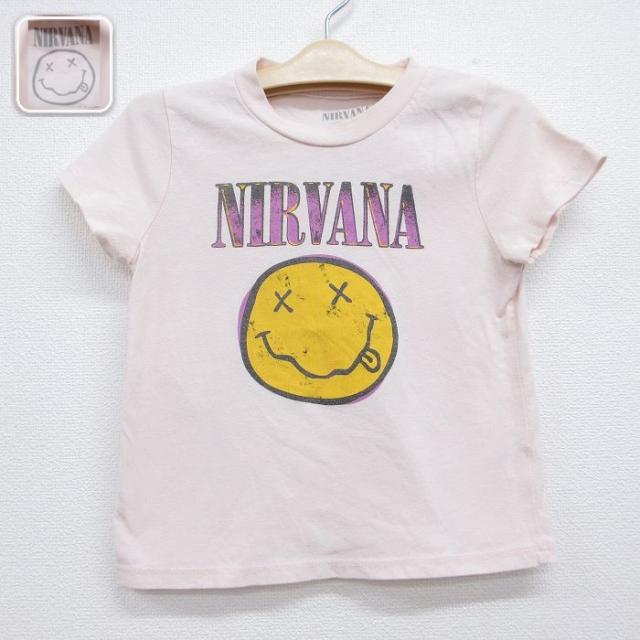 古着 半袖 ロック バンド Tシャツ キッズ ボーイズ 子供服 ニルバーナ ニル