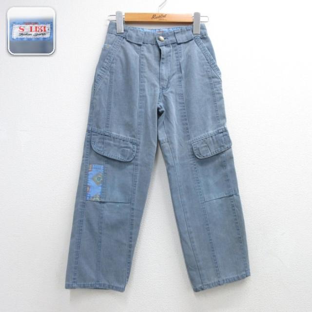 古着 S-Ligi 子供服 キッズ カーゴ パンツ フラップポケット コットン 