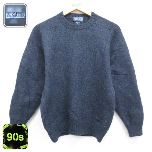 古着 LANDSEND ランズエンド 長袖 ニット レディース 90年代 90s