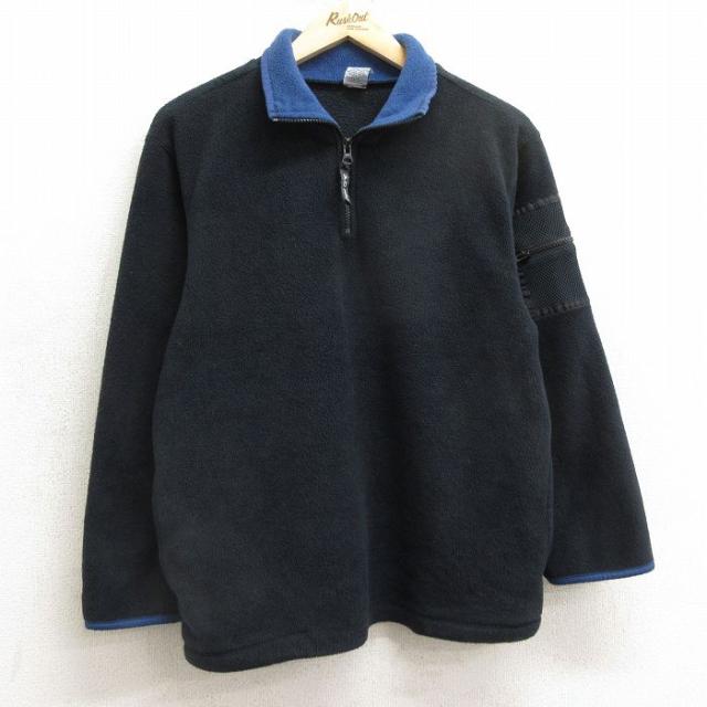 古着 オールドネイビー OLD NAVY 長袖 ハーフジップ フリース ジャケッ
