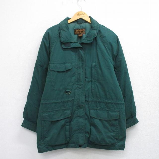 古着 エディーバウアー 長袖 ダウン ジャケット レディース 90年代 90s