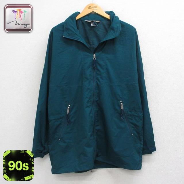 古着 EMS 長袖 ジャケット レディース 90年代 90s 緑 26apr27
