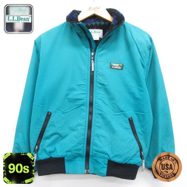 古着 L.L.Bean エルエルビーン 長袖 ナイロン レディース メンズ 90
