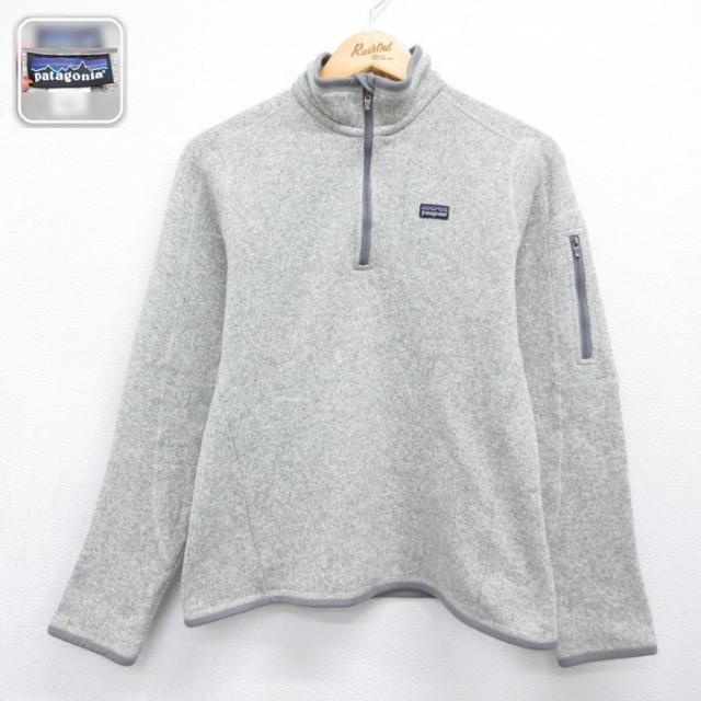 古着 パタゴニア patagonia 長袖 ハーフジップ レディース ジャケット
