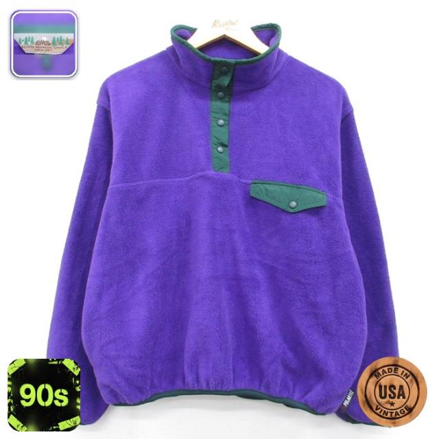 古着 EMS 長袖 レディース 90年代 90s フリース ジャケット Pola